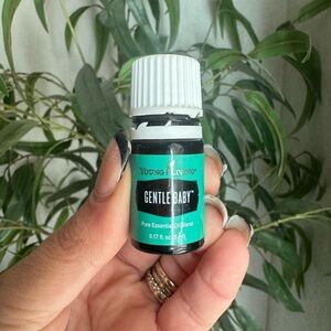 Young Living Gentle Baby Oil with Teal‎ and White Label